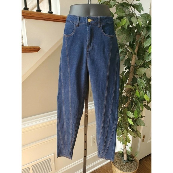 PRETTYLITTLETHINGS Denim Cotton Casual Skinny Pant - Picture 1 of 11